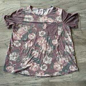 ODDY flower short sleeve shirt